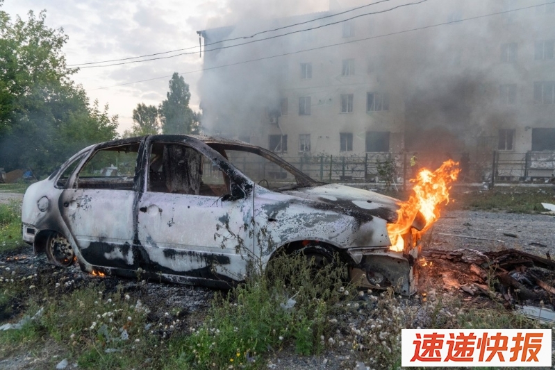 俄军空袭哈尔科夫酿3死17伤