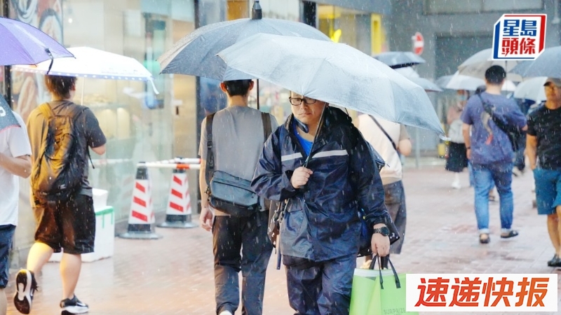 逾六成受访工友八号波黑雨仍上班